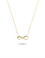 Heart Infinity Gold Necklace