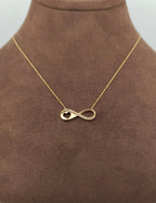 Heart Infinity Gold Necklace