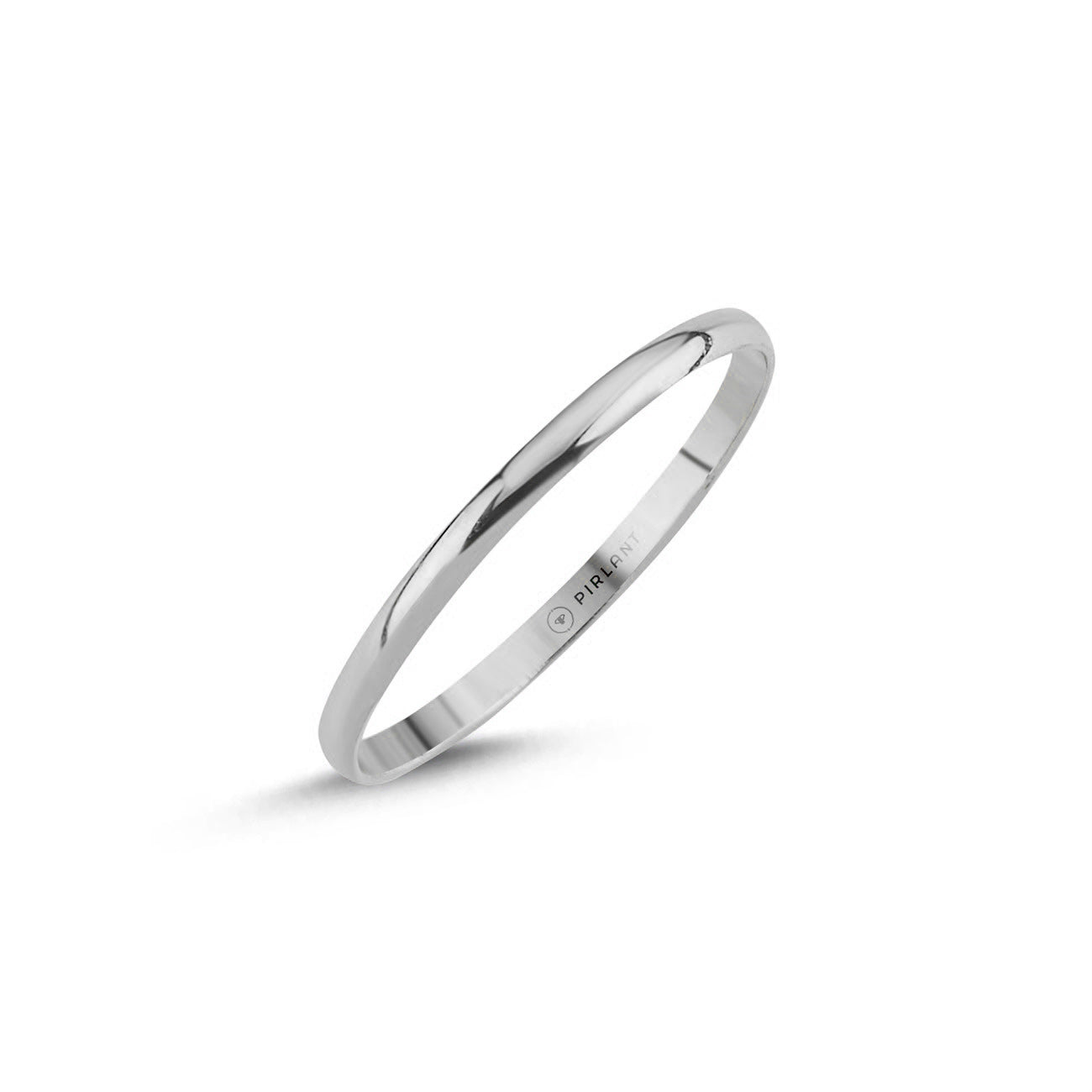 White Gold Wedding Band 1,5mm