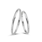 White Gold Wedding Band 1,5mm