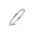 White Gold Wedding Band 1,5mm