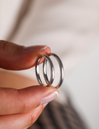 White Gold Wedding Band 2,40mm