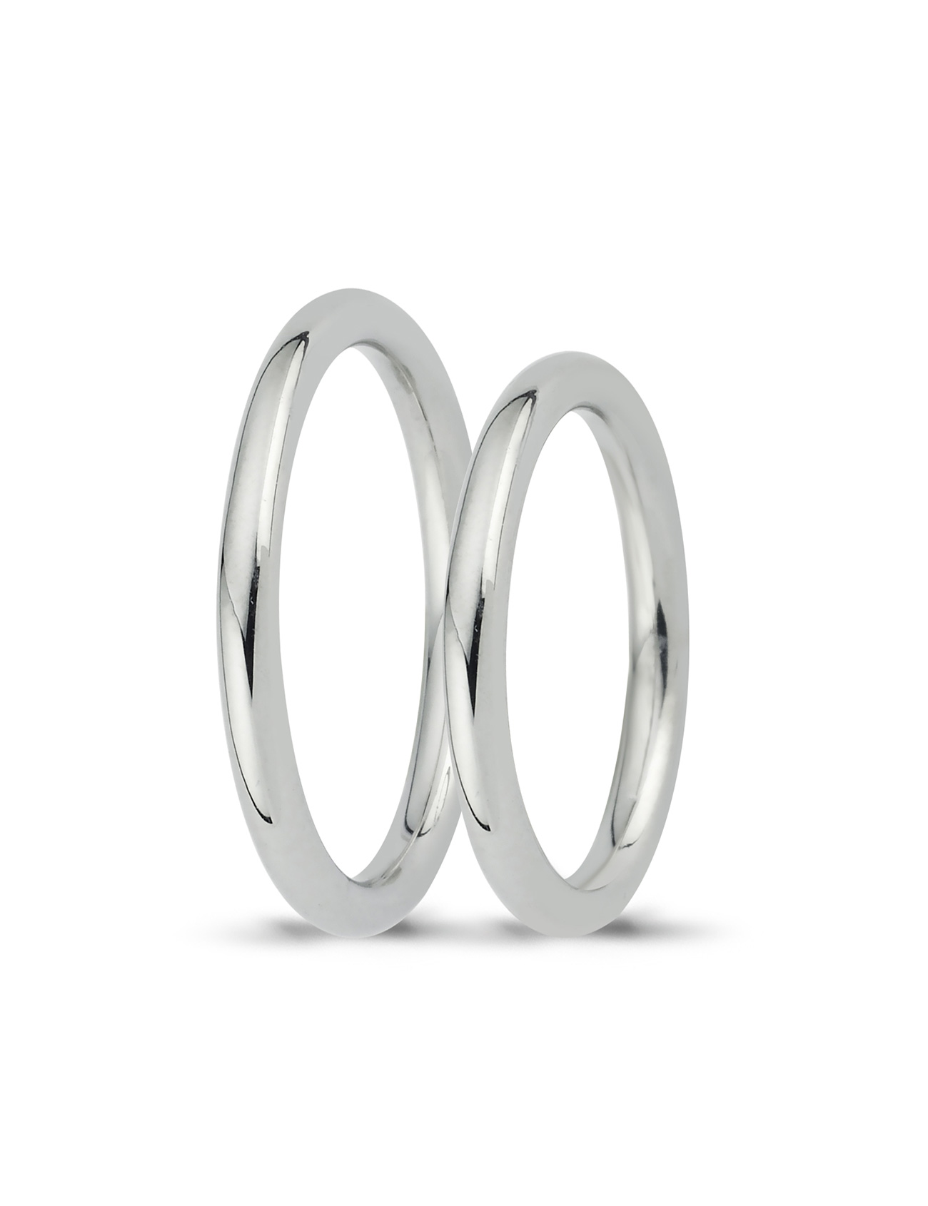 White Gold Wedding Band 2,40mm Main image
