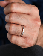 White Gold Wedding Band 3mm