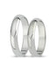White Gold Wedding Band 4mm