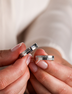 White Gold Wedding Band 5mm