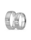 White Gold Wedding Band 6mm