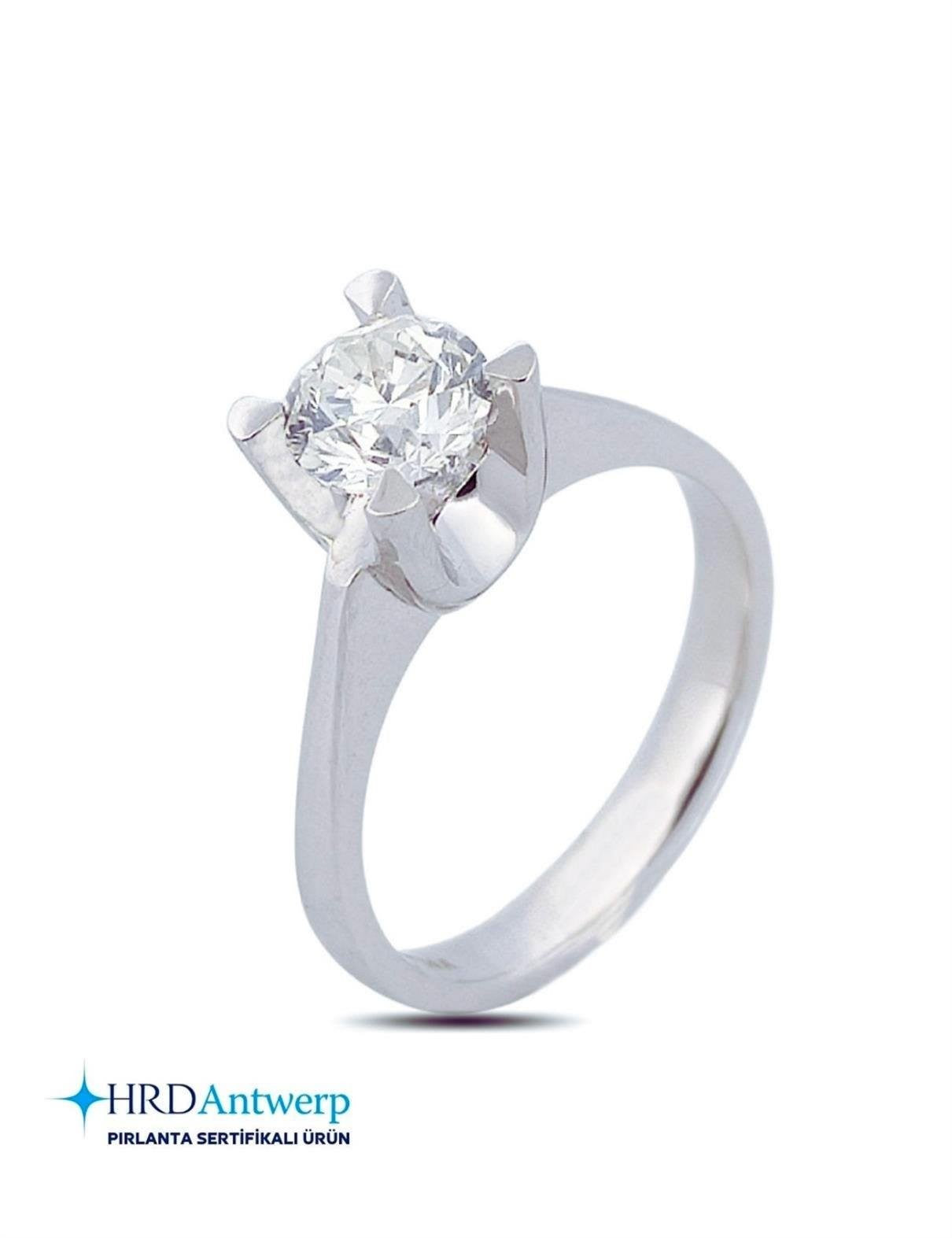 1.01 Carat Almond-Setting Solitaire Diamond Ring Main image