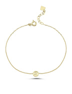 Gold Spiral Bracelet