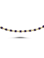 Black Enamel Gold Bracelet