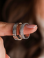 Two-Tone Wedding Band 6mm