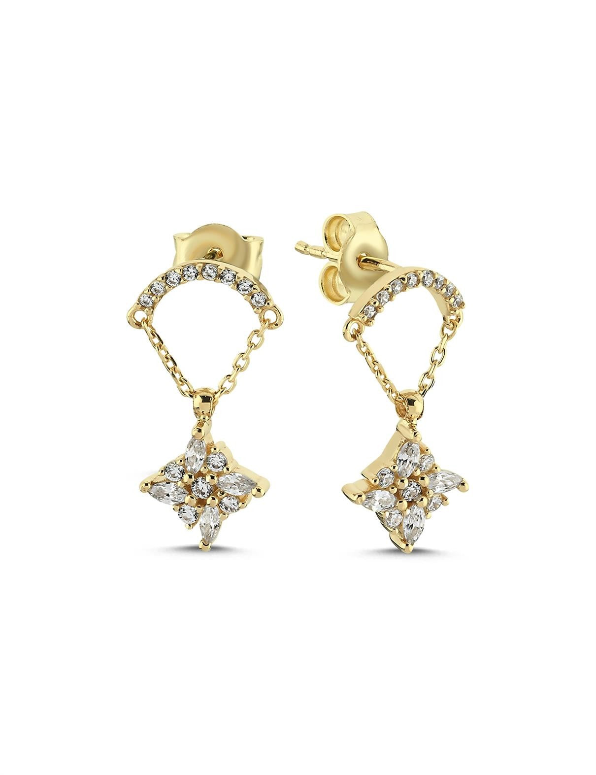 PIRLANT Gold Earrings Main image
