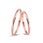 Rose Gold Wedding Band 1,5mm