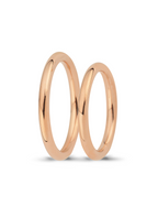 Rose Gold Wedding Band 2,40mm