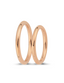 Rose Gold Wedding Band 2,40mm