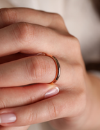 Rose Gold Wedding Band 2,40mm