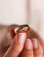 Rose Gold Wedding Band 5mm