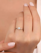 0.50 Carat Fancy Setting Diamond Solitaire Ring