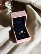 0.60 Carat Almond-Setting Solitaire Diamond Ring