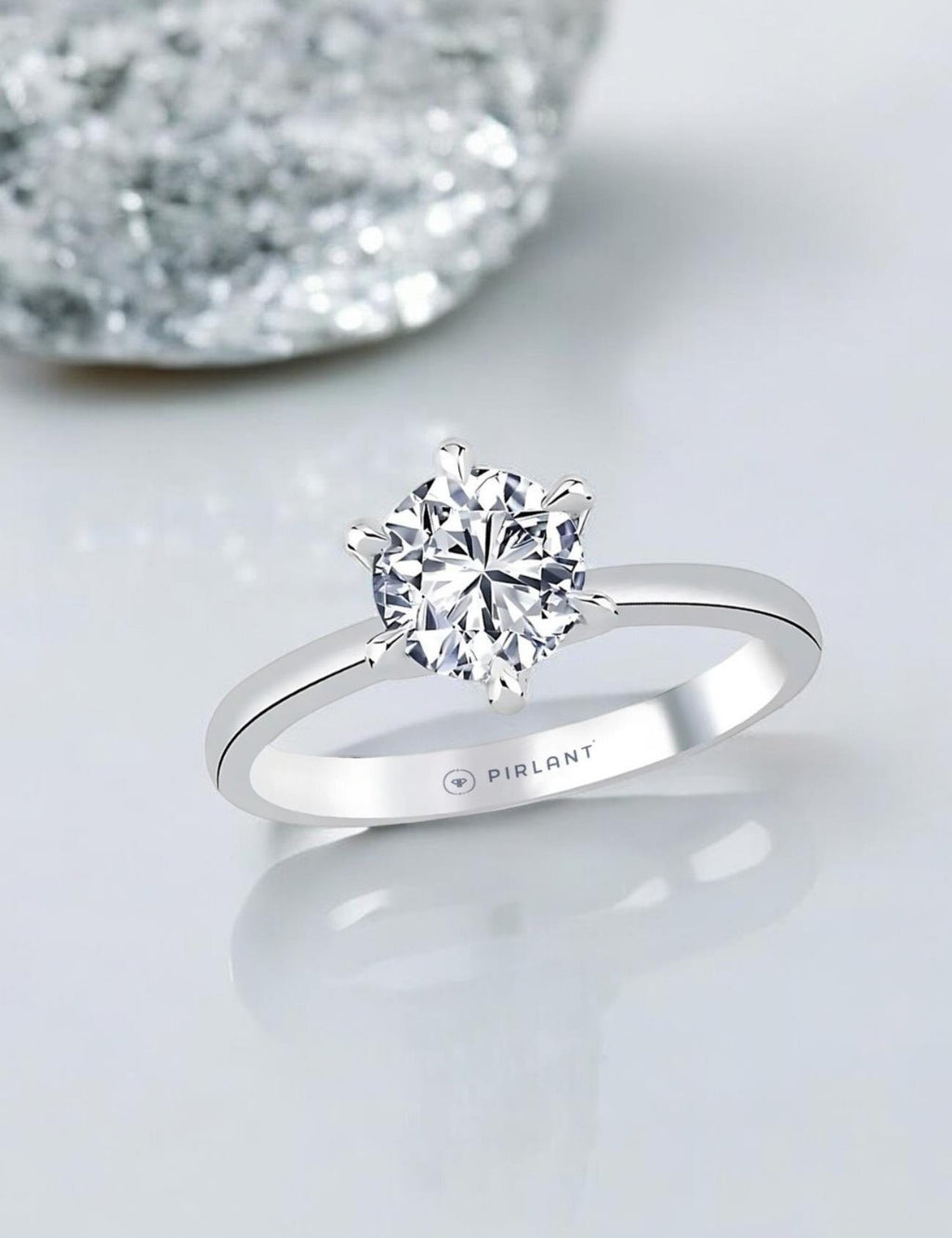 0.50 Carat Fancy Setting Diamond Solitaire Ring