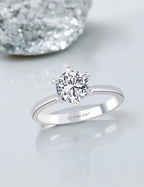 0.50 Carat Fancy Setting Diamond Solitaire Ring