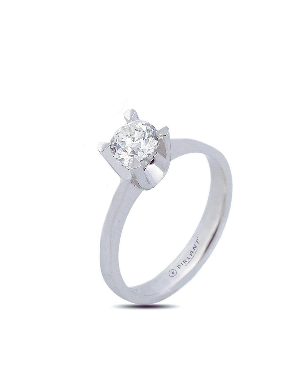 0.60 Carat Almond-Setting Solitaire Diamond Ring