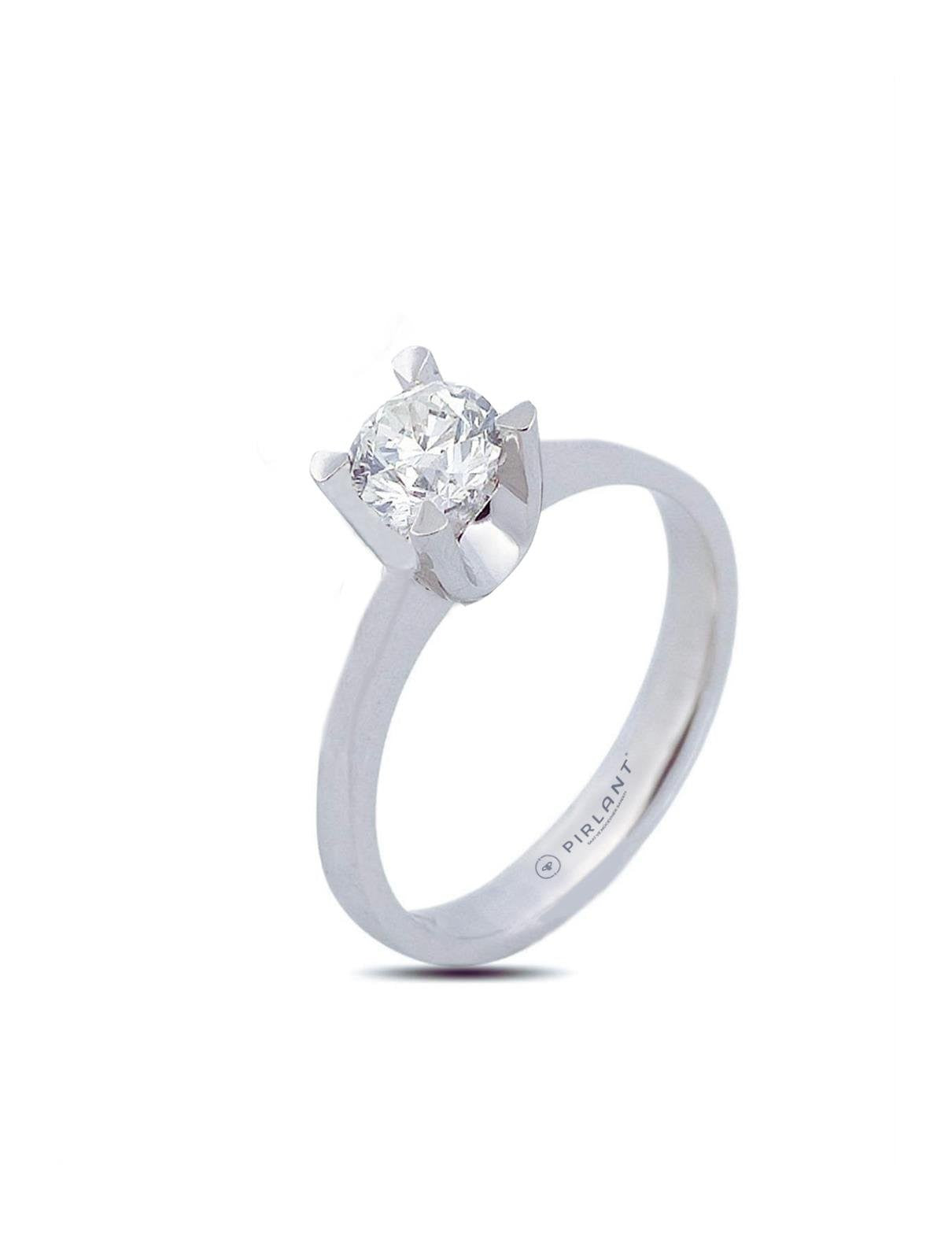 0.60 Carat Almond-Setting Solitaire Diamond Ring