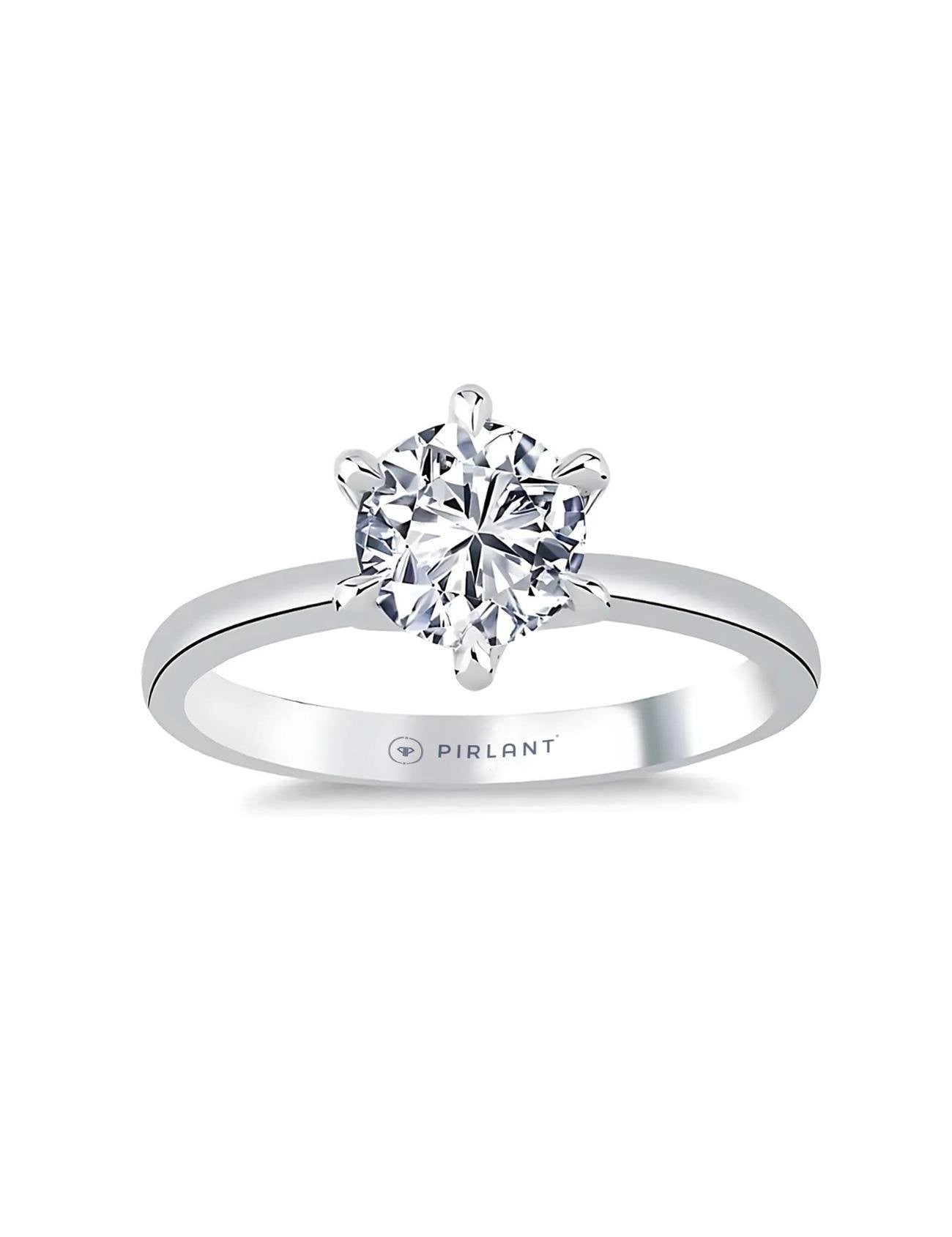 0.50 Carat Fancy Setting Diamond Solitaire Ring Main image
