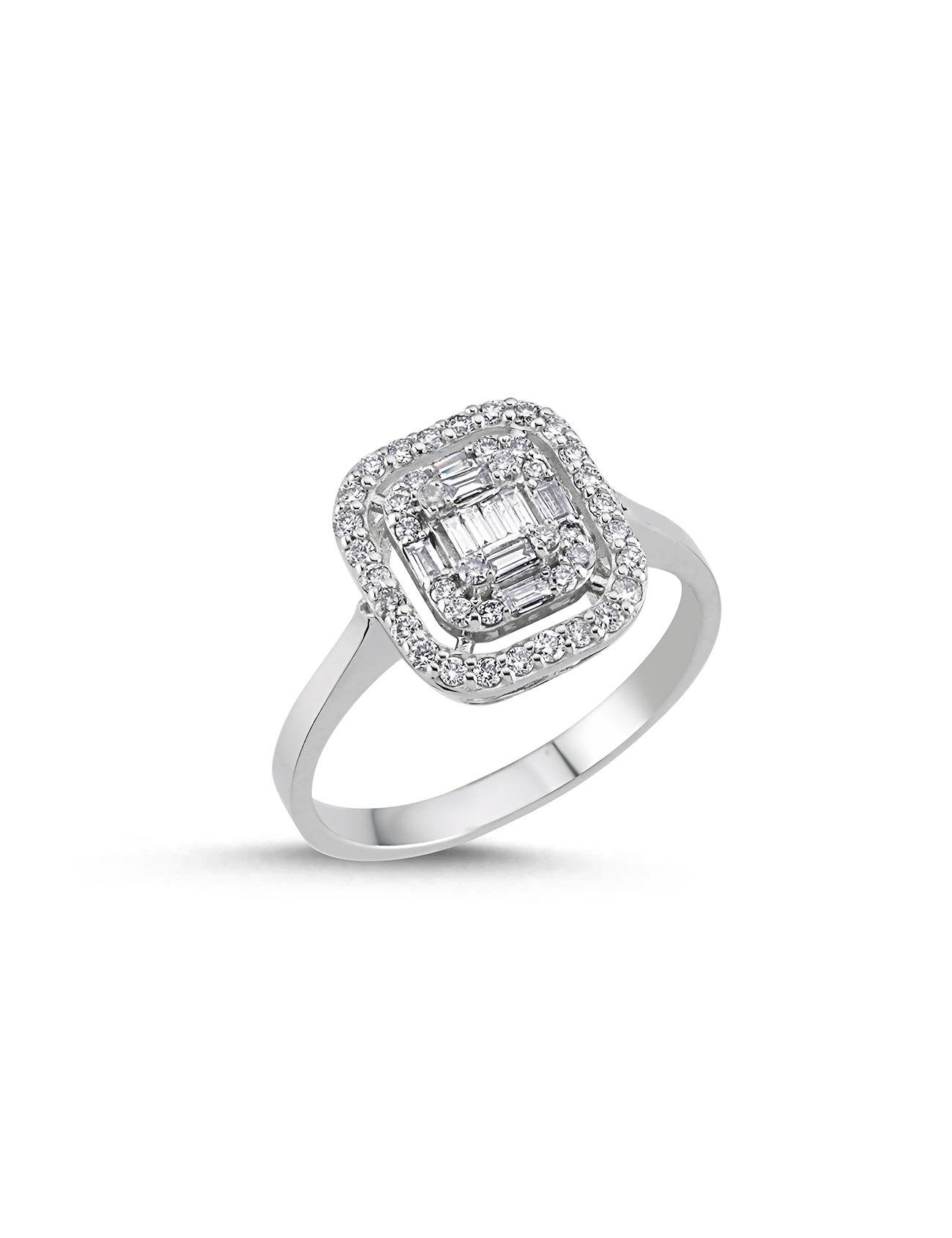 0.44 Carat Baguette Diamond Ring Main image