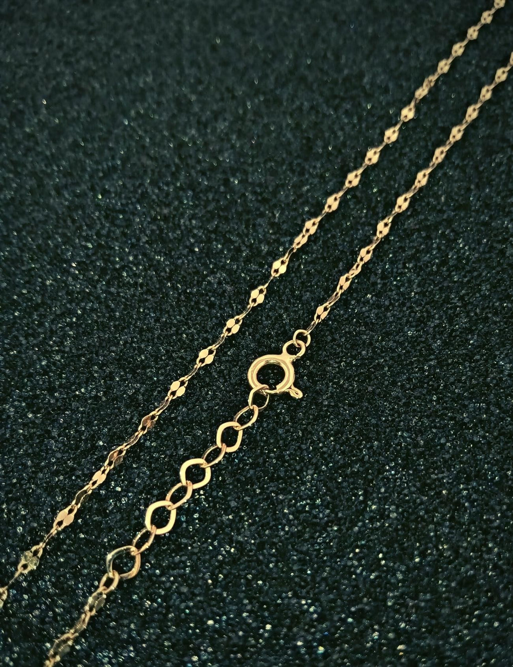 Boomerang Chain Gold Necklace
