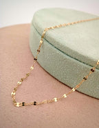 Boomerang Chain Gold Necklace