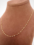 Boomerang Chain Gold Necklace