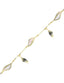 Pink Mother-of-Pearl Gold Bracelet