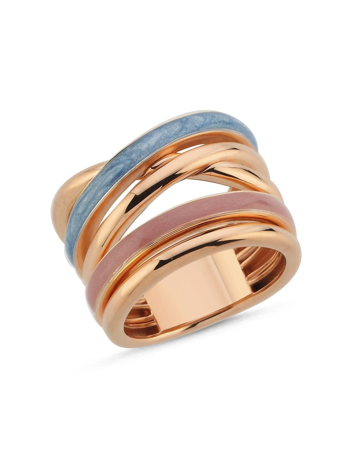 Enamel Gold Ring