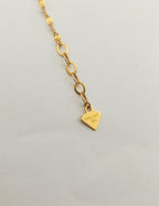Boomerang Paperclip Gold Bracelet