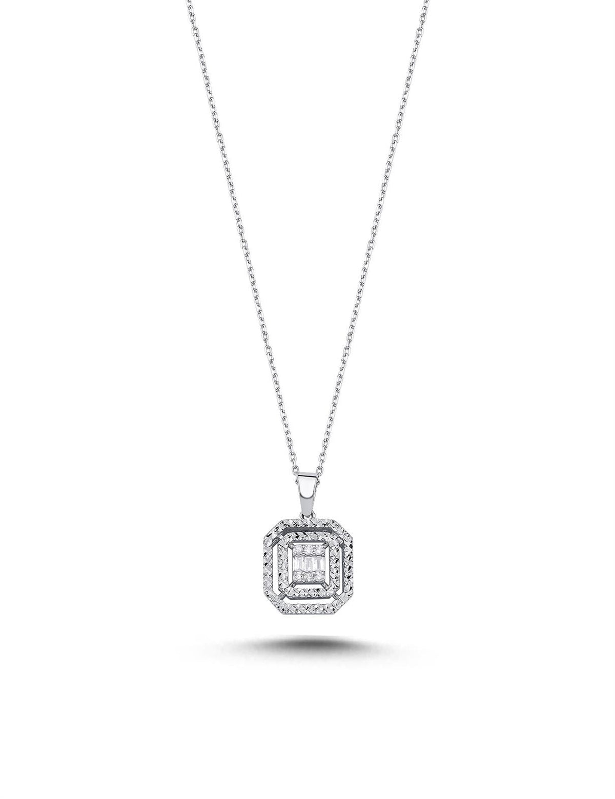 PIRLANT Jewelry Necklace Baguette