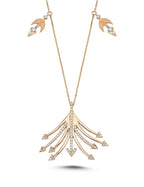0.22 Carat Diamond Fancy Necklace