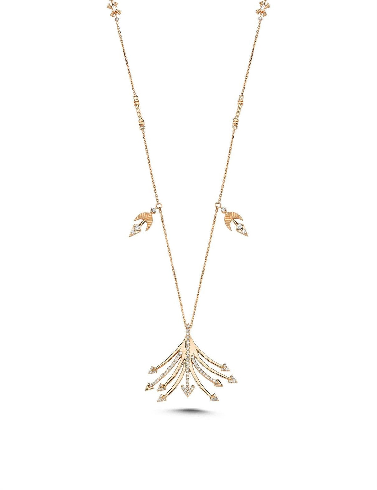 0.22 Carat Diamond Fancy Necklace