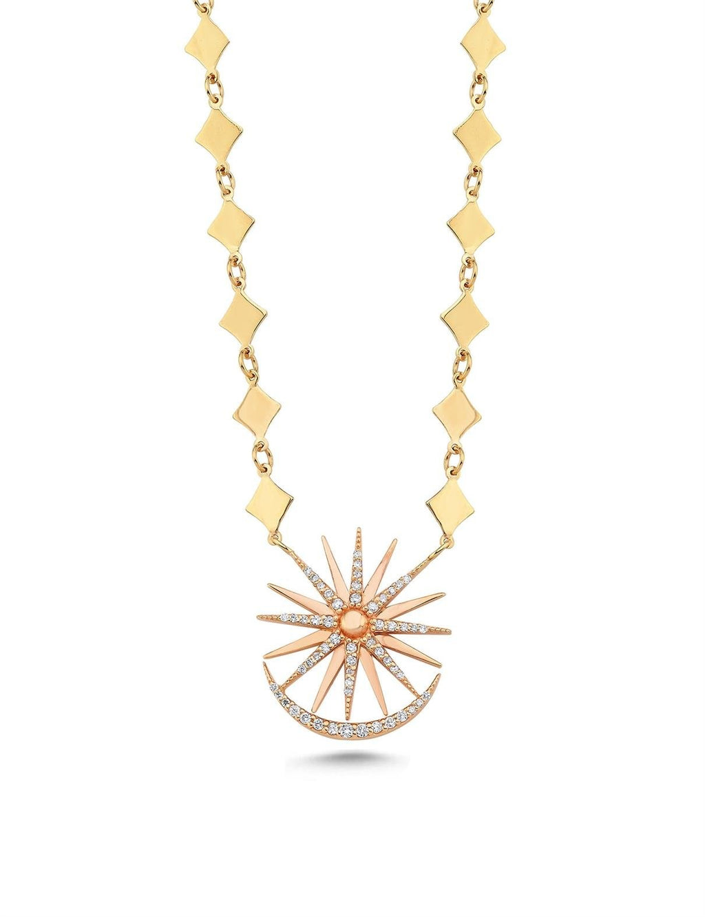 0.34 Carat Diamond Fancy Necklace