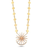 0.34 Carat Diamond Fancy Necklace