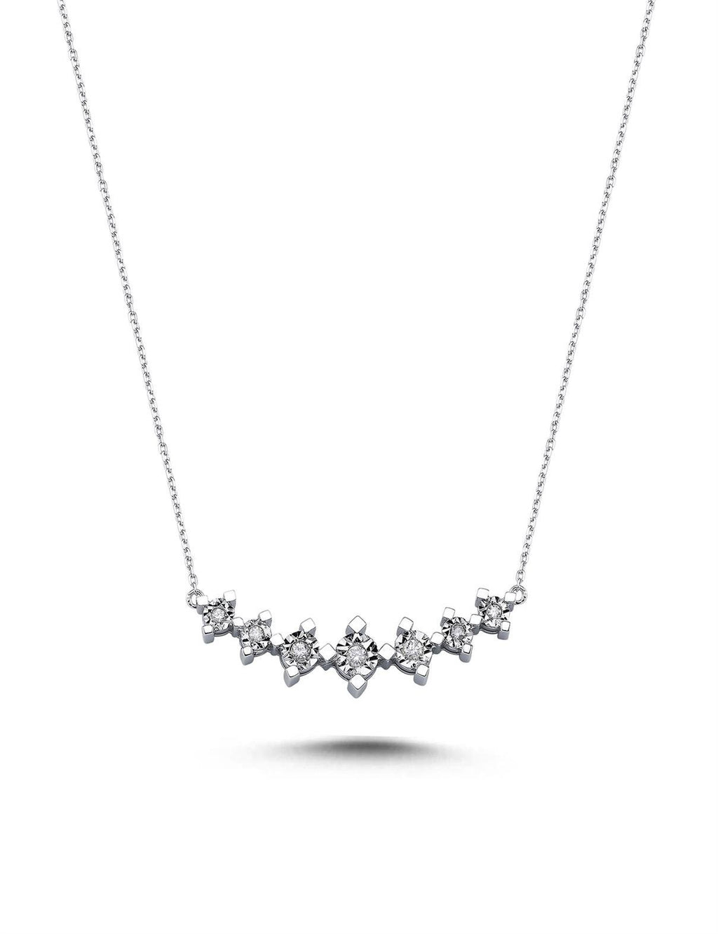 0.13 Carat Diamond Necklace