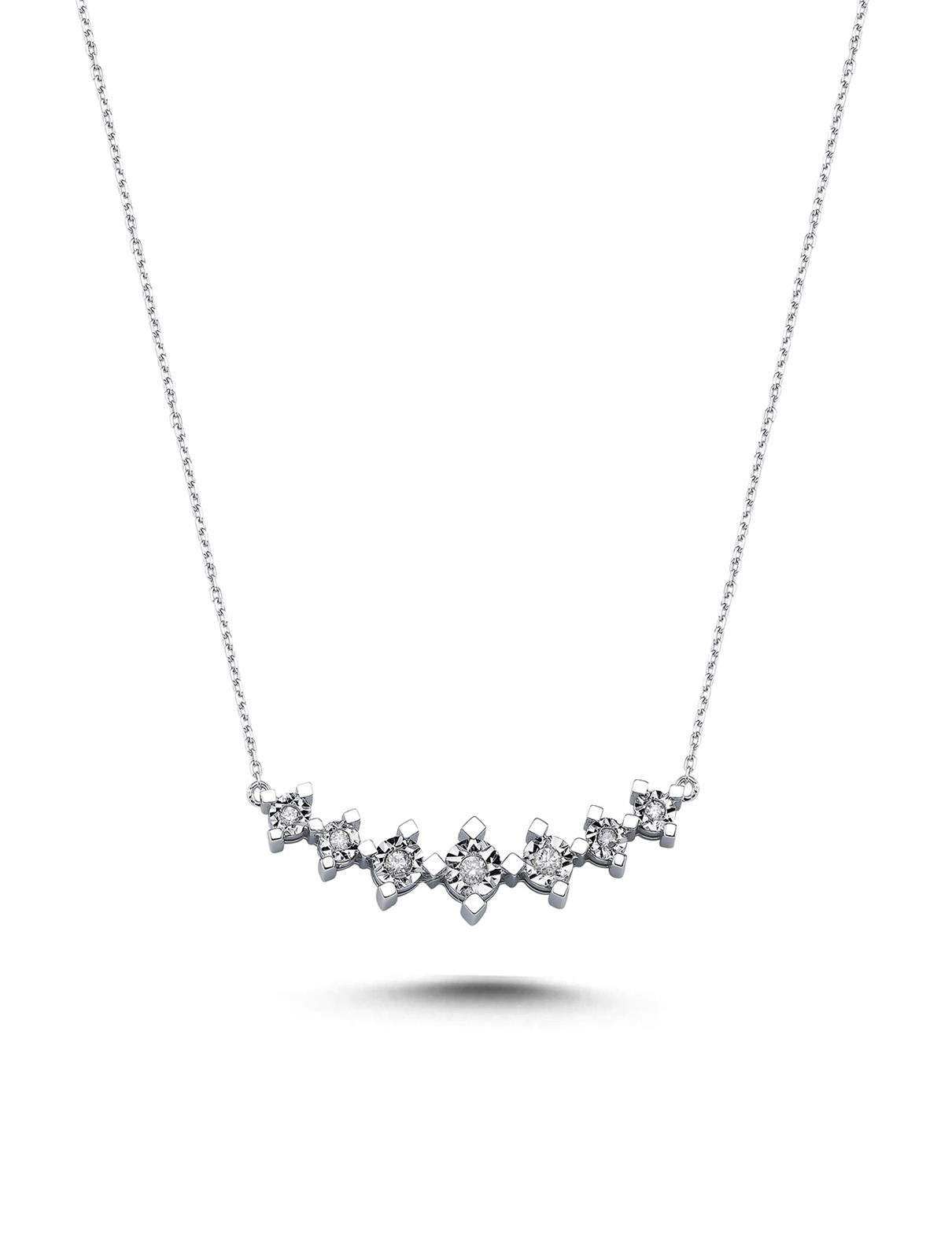 0.13 Carat Diamond Necklace
