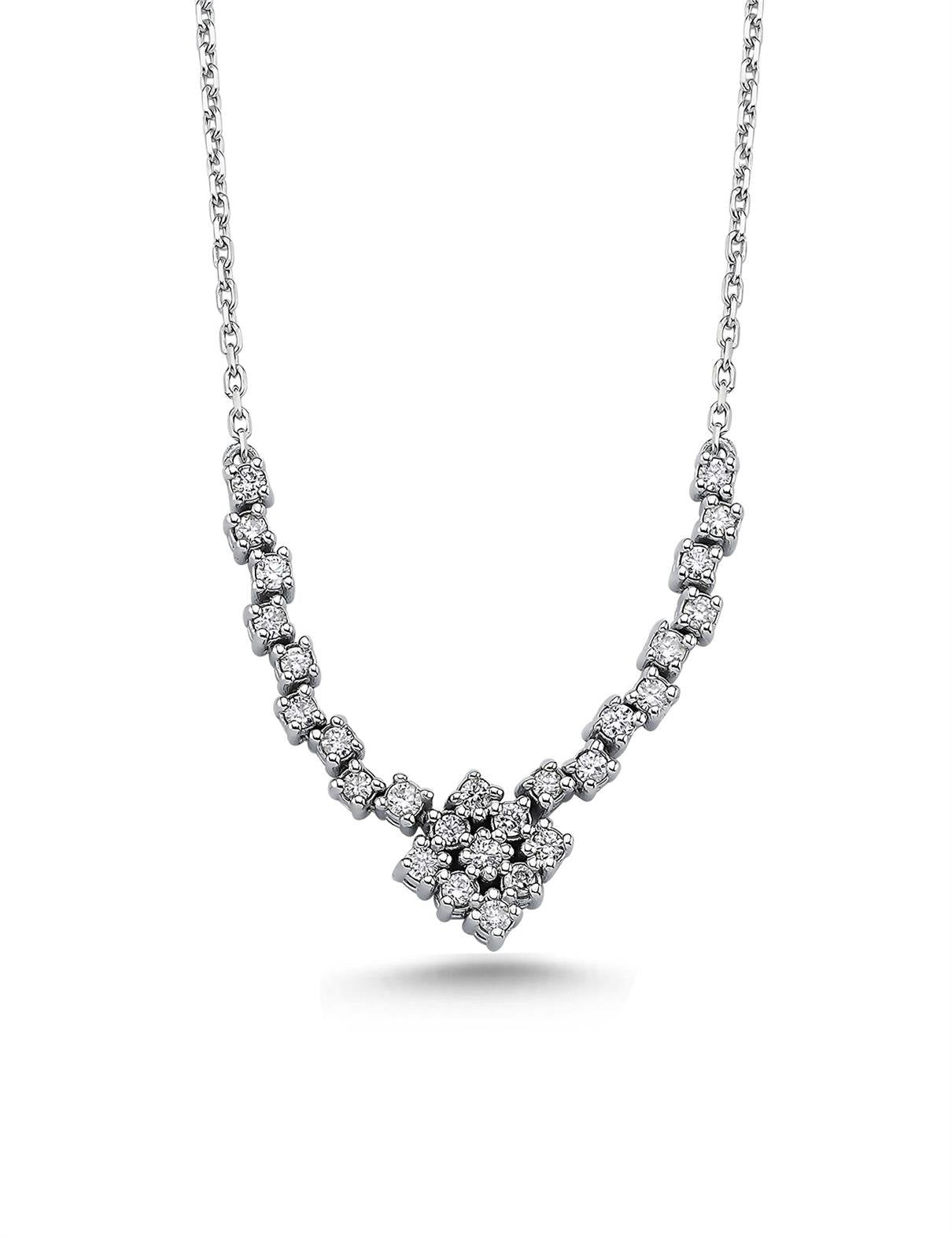 0.30 Carat Diamond Necklace Secondary image