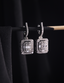 1.31 Carat Baguette Diamond Earrings