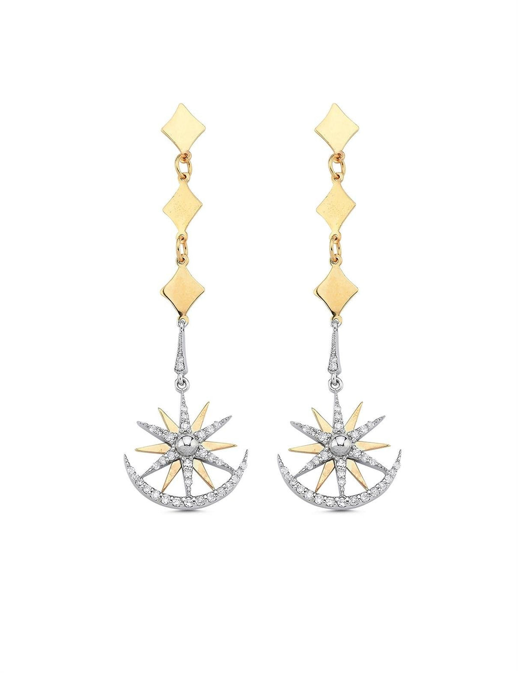 0.48 Carat Diamond Earrings