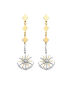 0.48 Carat Diamond Earrings