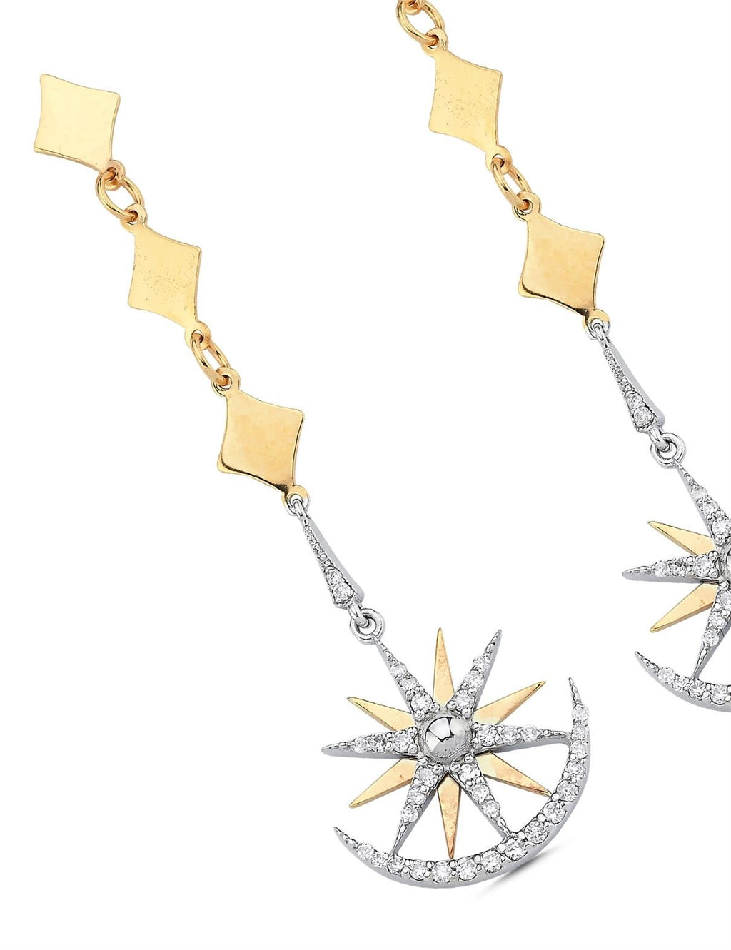 0.48 Carat Diamond Earrings
