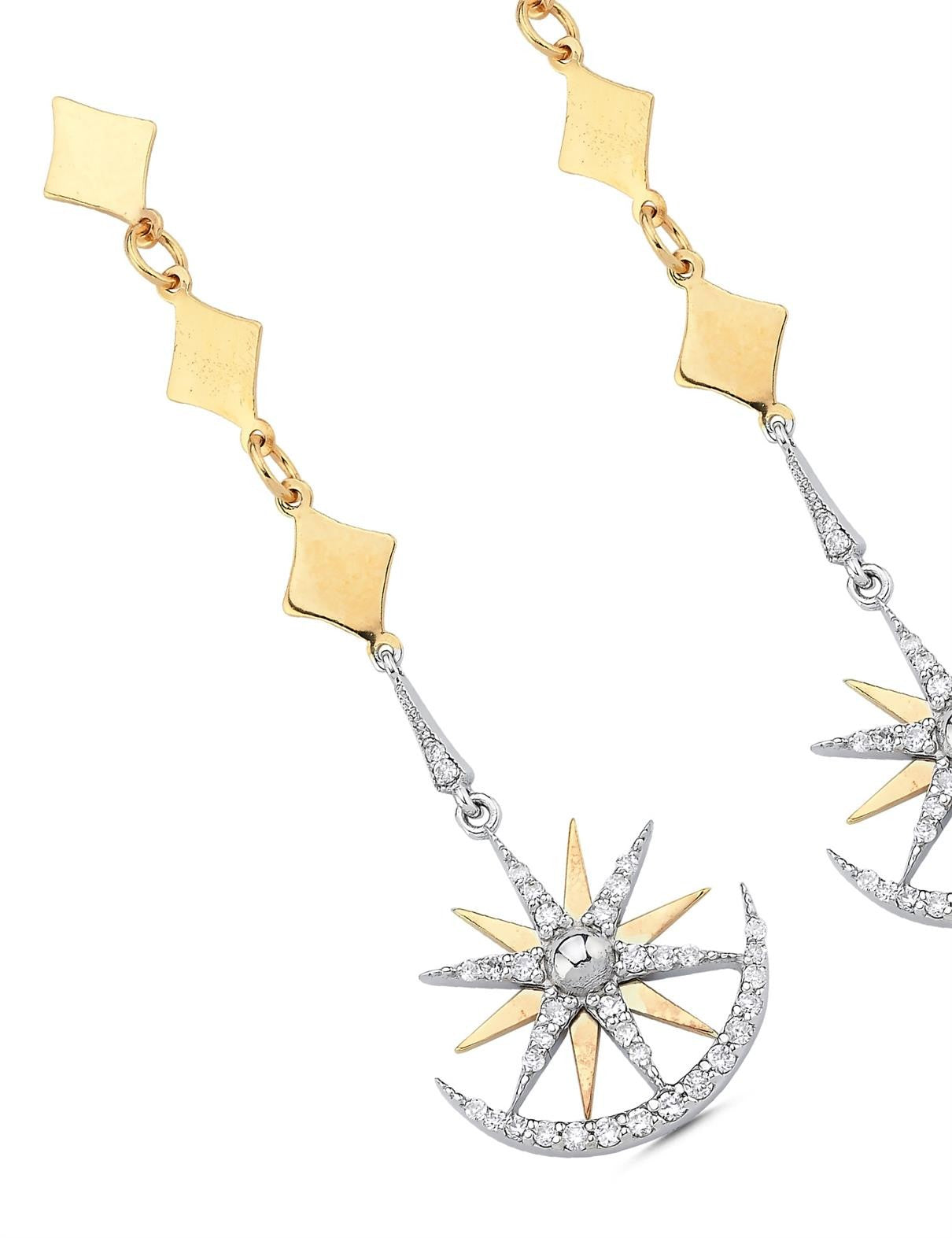 0.48 Carat Diamond Earrings