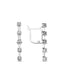 0.07 Carat Diamond Tennis Earrings