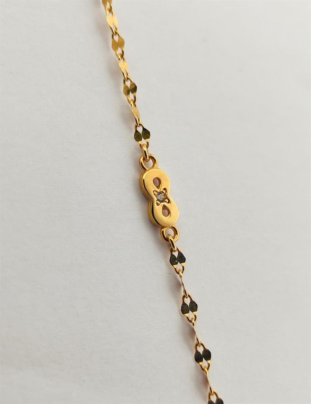Infinity Boomerang Gold Bracelet